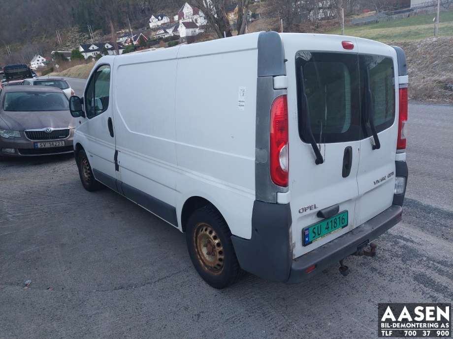 Opel Vivaro A 2006-2014 , Motorkode: M9RE7, Girkassekode: M73