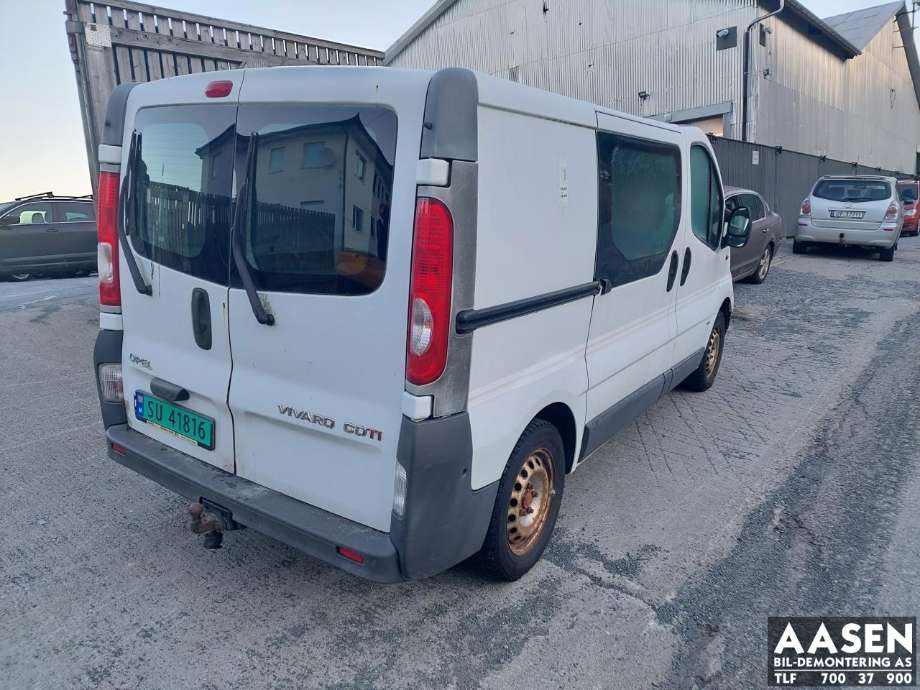 Opel Vivaro A 2006-2014 , Motorkode: M9RE7, Girkassekode: M73