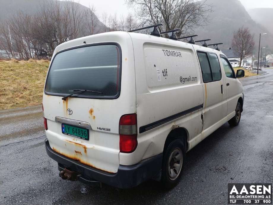 Toyota Hiace 2007-2012 (Fase 3) , Motorkode: 2KD-FTV, Girkassekode: 