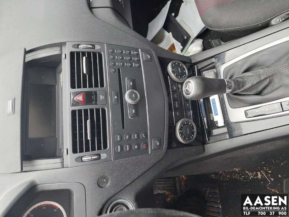 Mercedes C-Klasse 2007-2011 (Fase 1) (W204) (W204), Motorkode: 646811, Girkassekode: 