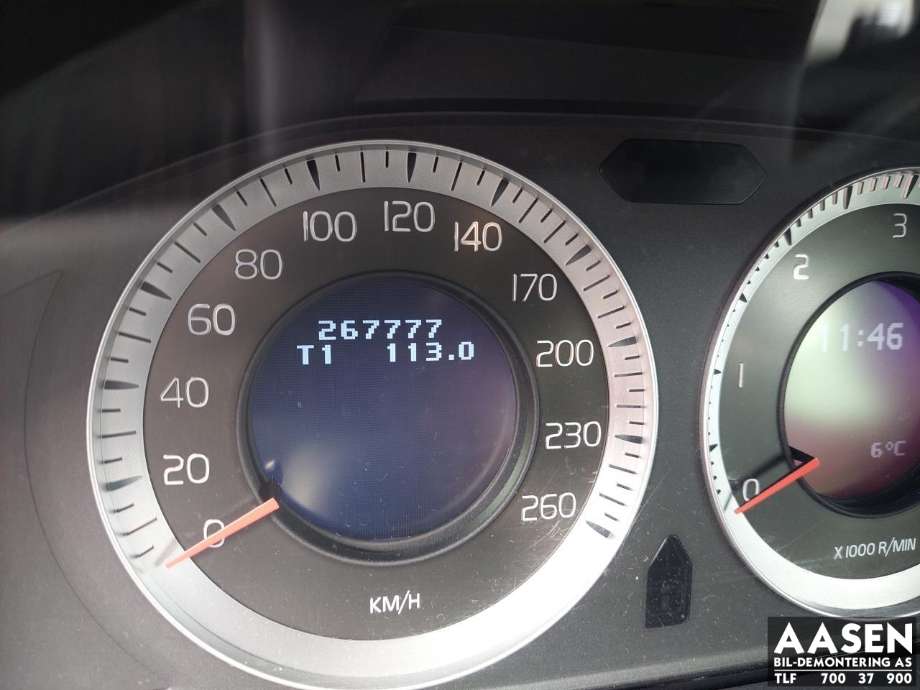 Volvo V70 2007-2013 (Type III, Fase 1) , Motorkode: , Girkassekode: 1283123