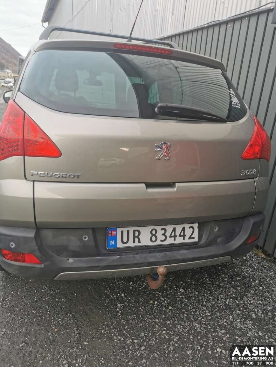 Peugeot 3008 2009-2016 (Type I) , Motorkode: 9H01, Girkassekode: 