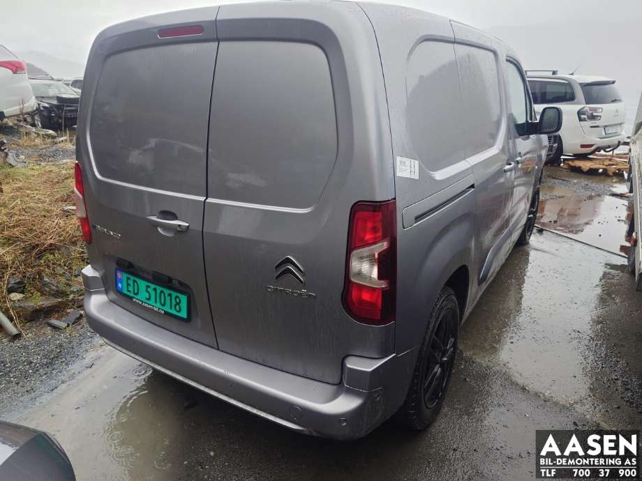 Citroën Berlingo 2019-->> (Type III) delebil , Motorkode: ZK01, Girkassekode: 
