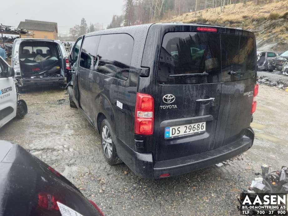 Toyota Proace 2016-->> (Type II) , Motorkode: AH01, Girkassekode: 
