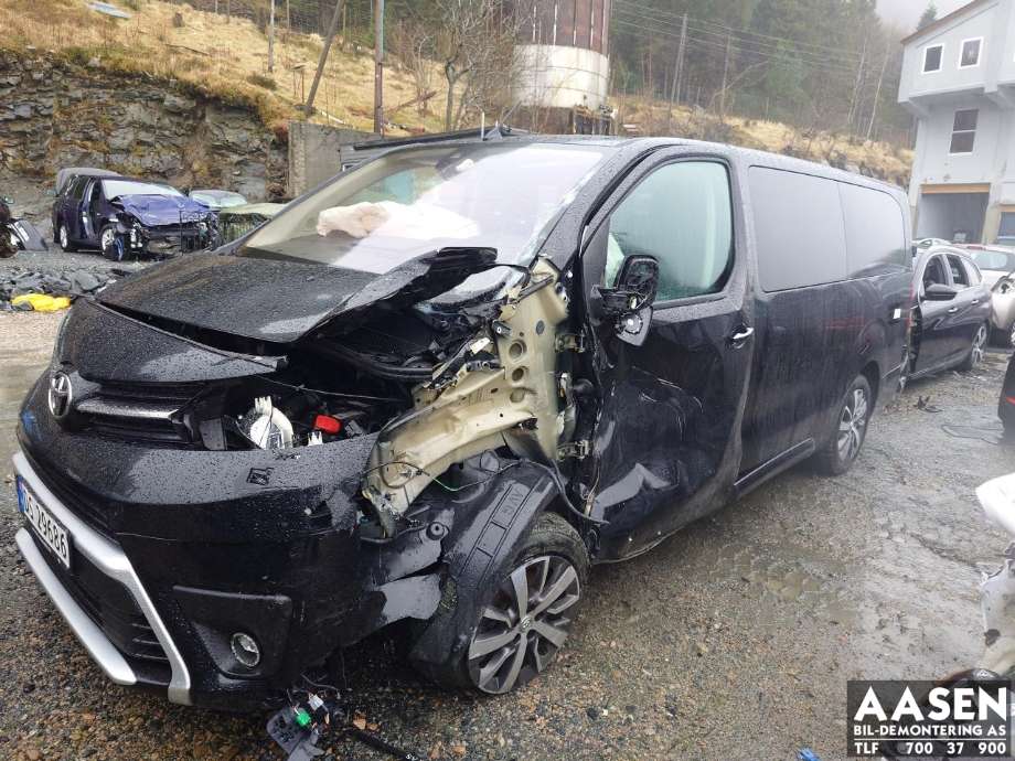 Toyota Proace 2016-->> (Type II) , Motorkode: AH01, Girkassekode: 