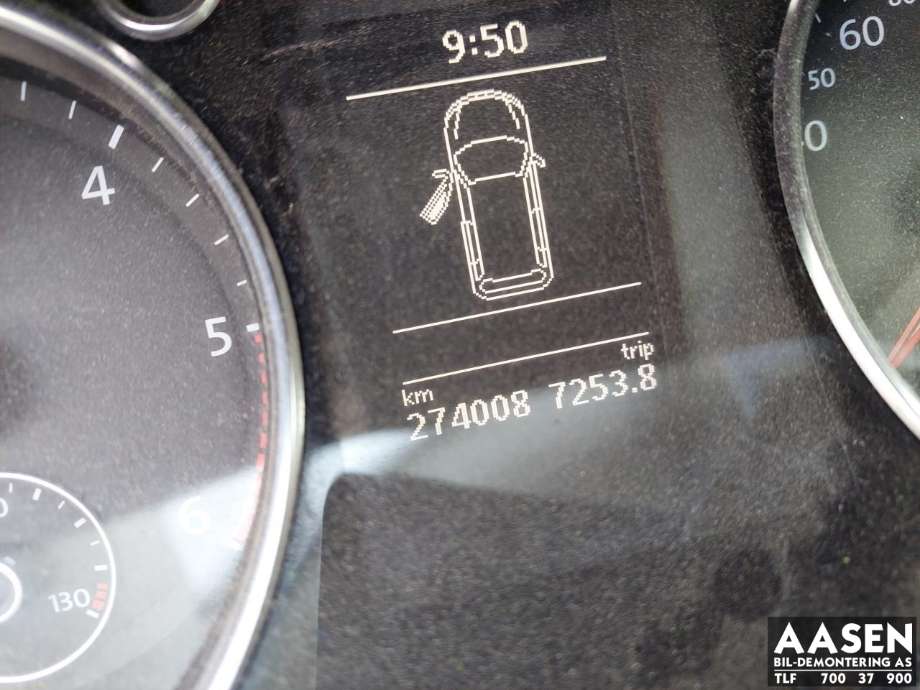 VW Passat 2011-2015 (B7) (B7), Motorkode: CFFB, Girkassekode: NFV