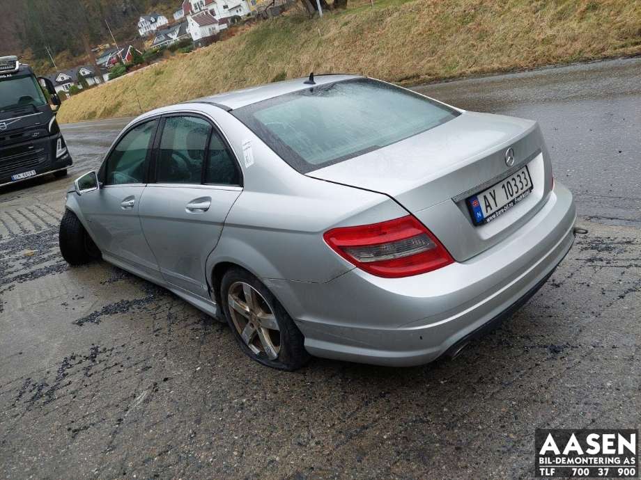 Mercedes C-Klasse 2007-2011 (Fase 1) (W204) (W204), Motorkode: 651913, Girkassekode: 