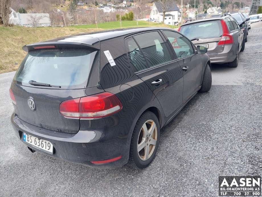 VW Golf VI 2008-2012 , Motorkode: CBBB, Girkassekode: KXZ