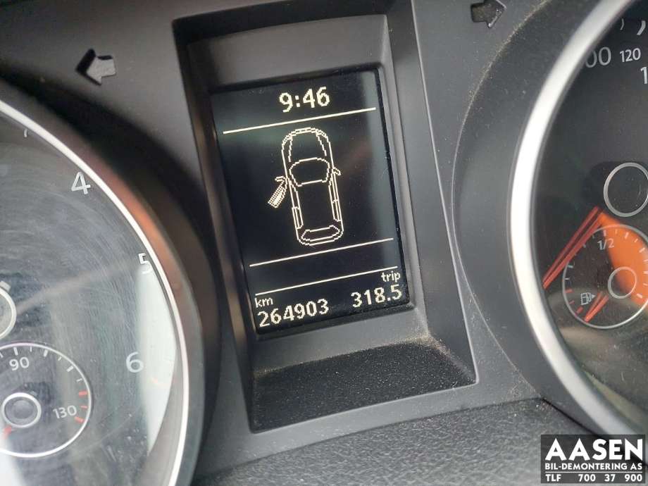 VW Golf VI 2008-2012 , Motorkode: CBBB, Girkassekode: KXZ