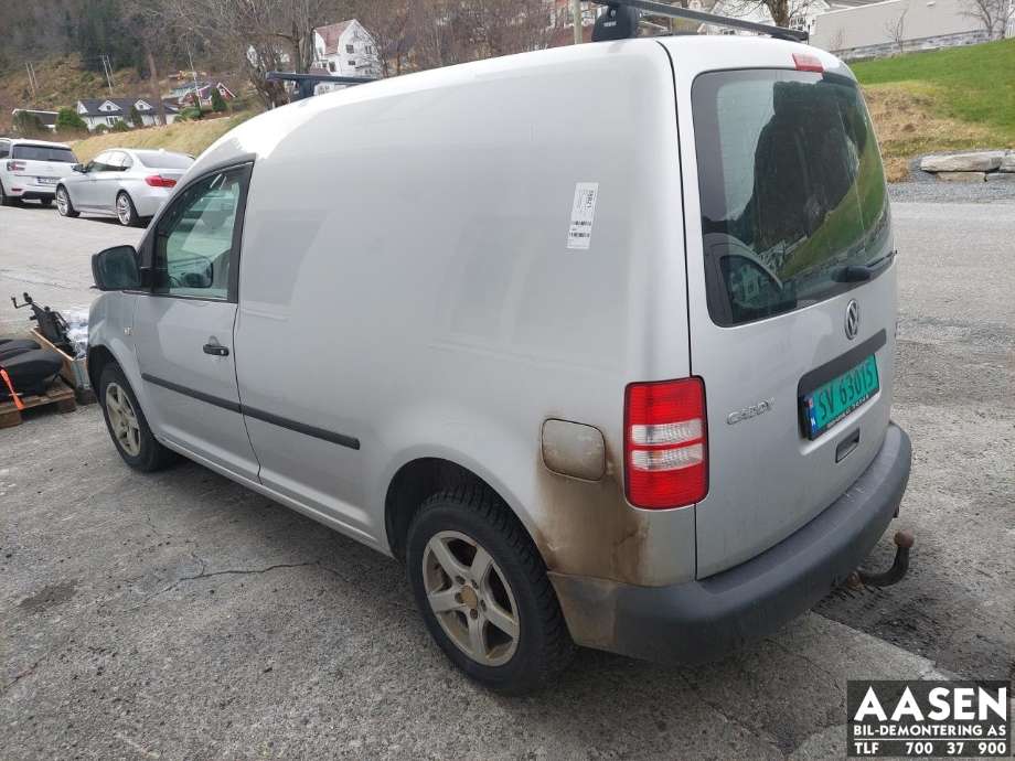 VW Caddy 2010-2015 (Type III, Fase 2) , Motorkode: CAYD, Girkassekode: MLU