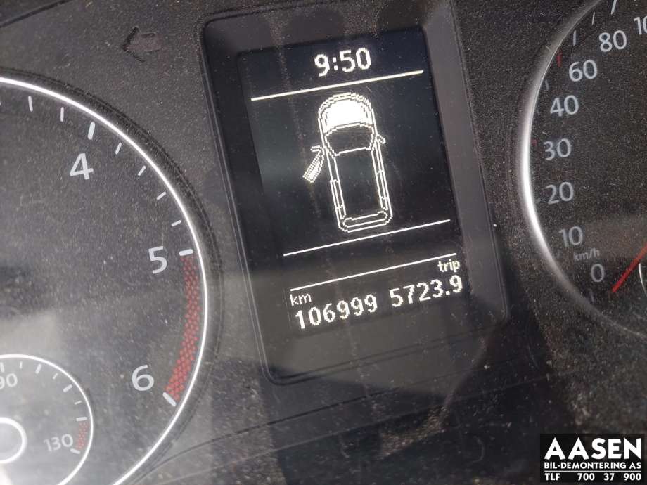 VW Caddy 2010-2015 (Type III, Fase 2) , Motorkode: CAYD, Girkassekode: MLU