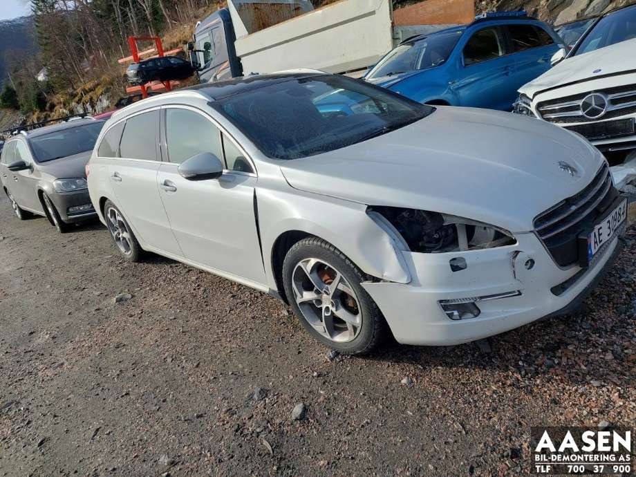 Peugeot 508 2011-2014 (Type I, Fase 1) , Motorkode: 9HR, Girkassekode: 2231 P2