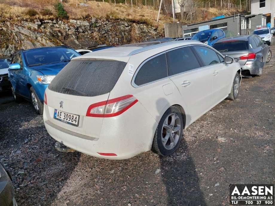 Peugeot 508 2011-2014 (Type I, Fase 1) , Motorkode: 9HR, Girkassekode: 2231 P2