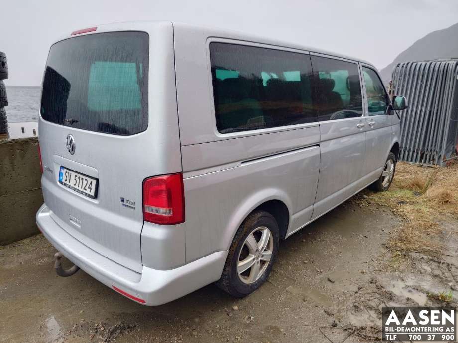 VW Transporter / Caravelle 2009-2015 (Fase 2) (T5) (T5), Motorkode: CAAD, Girkassekode: PCA