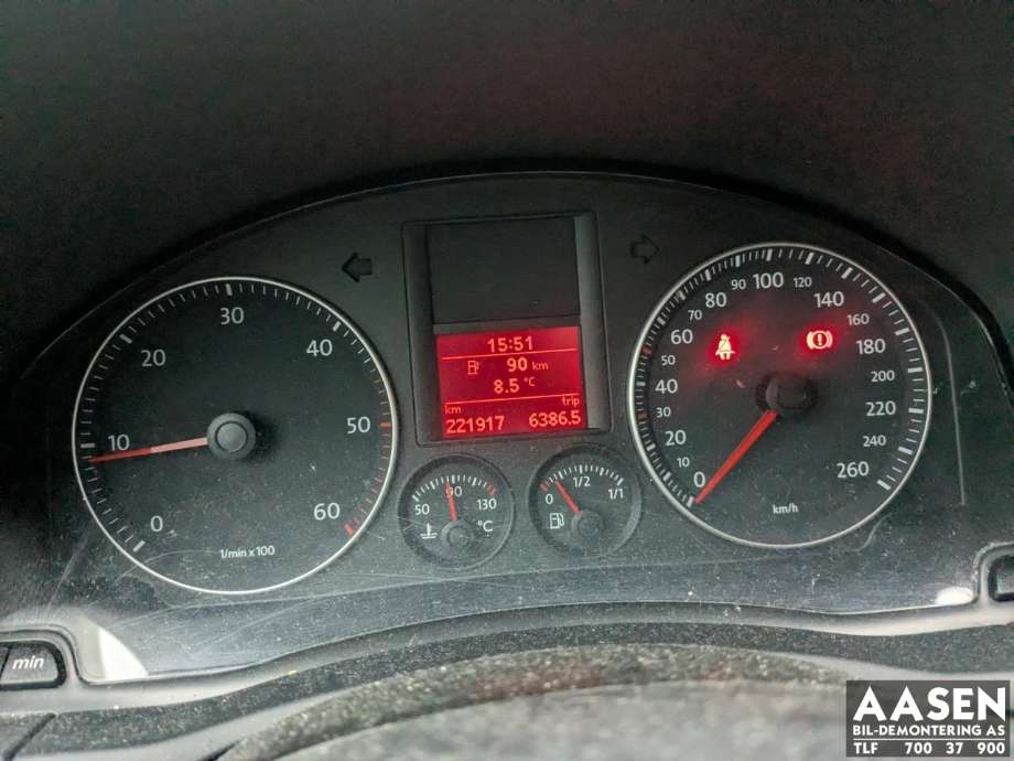 VW Golf V, Combi 2003-2008 , Motorkode: BXF, Girkassekode: JCR