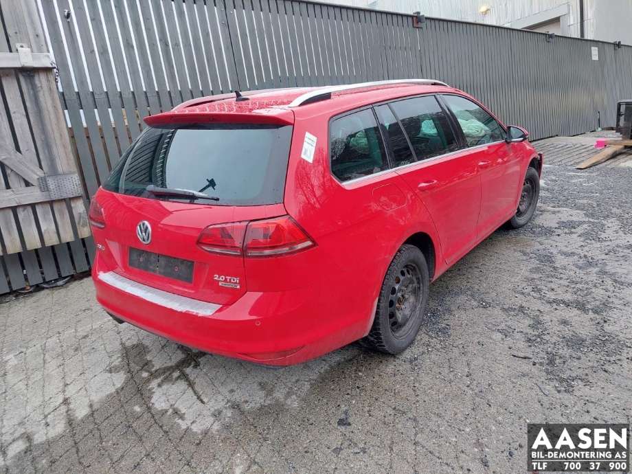 VW Golf VII 2012-2017 (Fase 1) , Motorkode: CRBC, Girkassekode: PFM