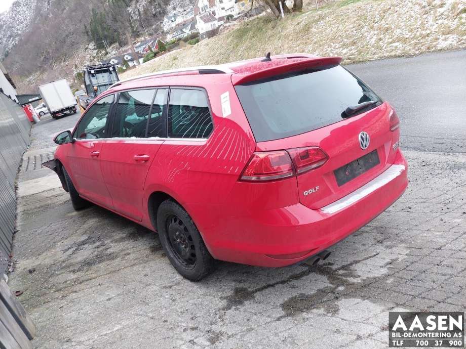 VW Golf VII 2012-2017 (Fase 1) , Motorkode: CRBC, Girkassekode: PFM