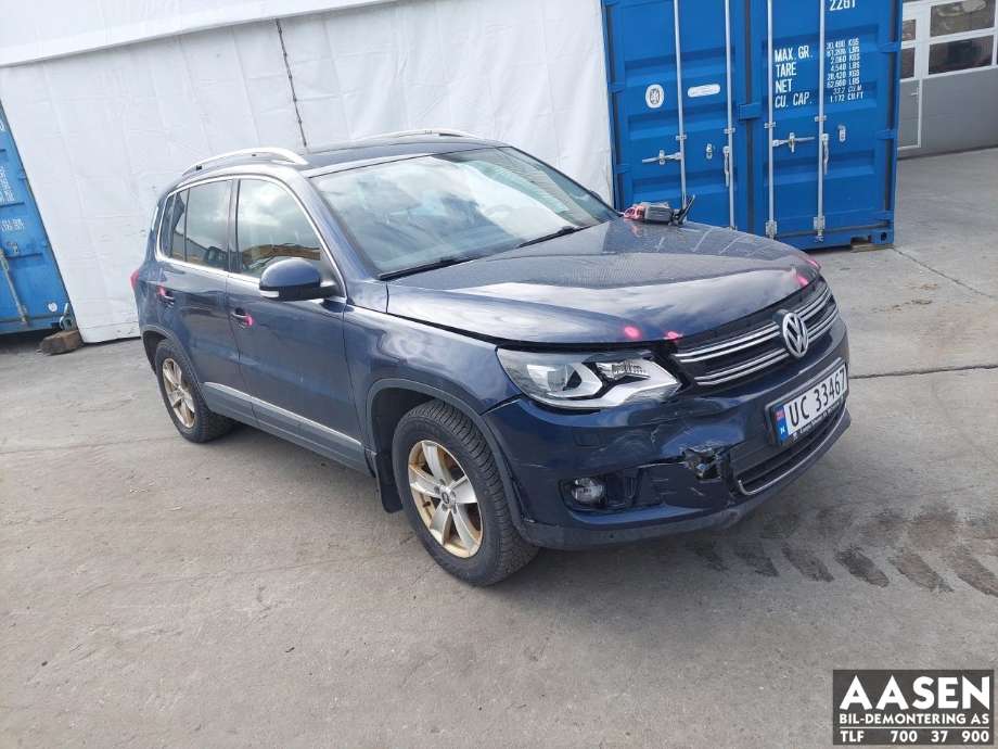 VW Tiguan 2011-2016 (Type I, Fase 2) , Motorkode: CFFB, Girkassekode: MYG