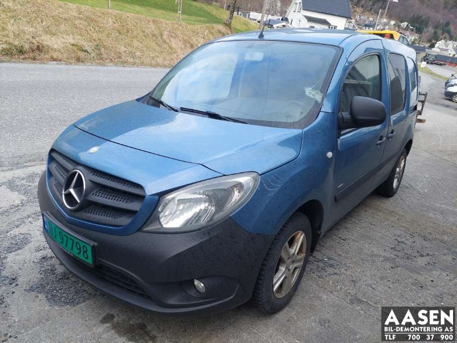 Mercedes Citan 2012-2021 (W415) (W415), Motorkode: K9K B6, Girkassekode: 