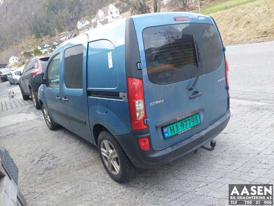 Mercedes Citan 2012-2021 (W415) (W415), Motorkode: K9K B6, Girkassekode: 
