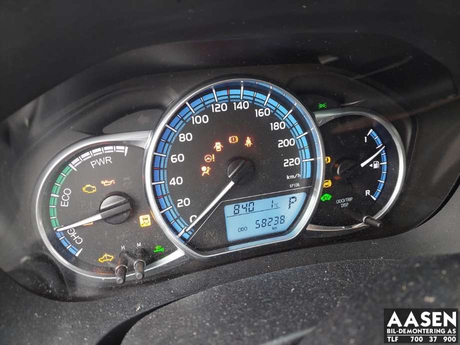 Toyota Yaris 2014-2020 (Type III, Fase 2) , Motorkode: 1NZ-FXE, Girkassekode: 