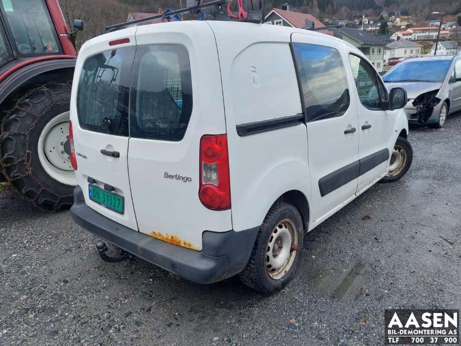 Citroën Berlingo 2008-2015 (Type II, Fase 1) , Motorkode: Y6, Girkassekode: 