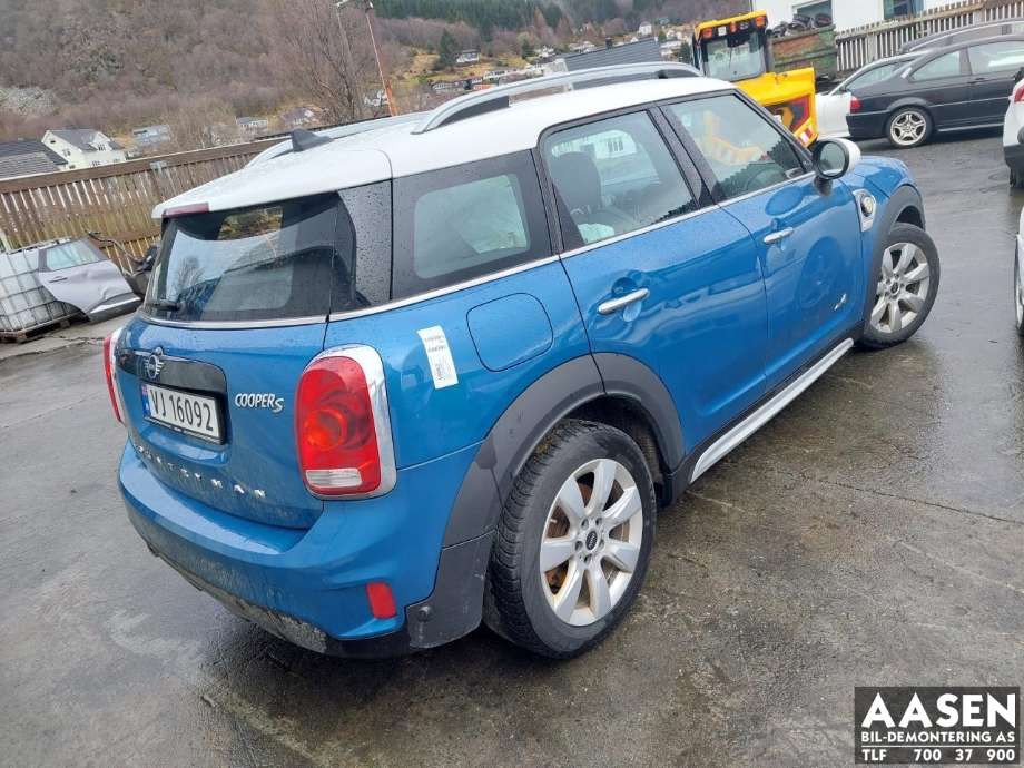 Mini Countryman 2017-2023 (F60) (F60), Motorkode: B38A15A|IA1P16A, Girkassekode: 