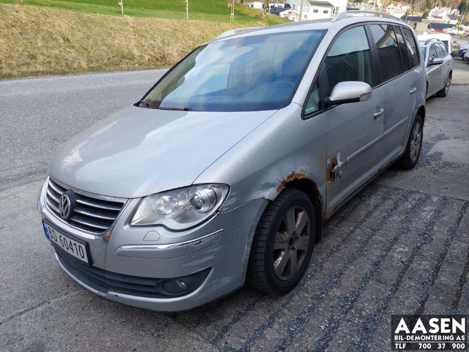 VW Touran 2007-2010 (Type I, Fase 2) , Motorkode: BMM, Girkassekode: 