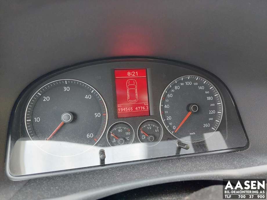 VW Touran 2007-2010 (Type I, Fase 2) , Motorkode: BMM, Girkassekode: 