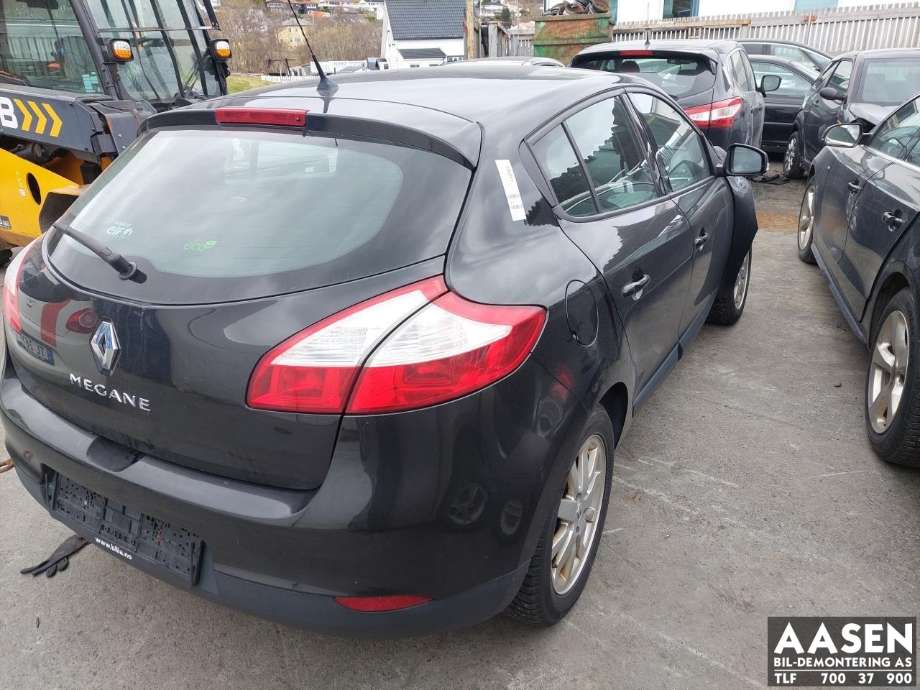Renault Megane 2009-2016 Type III , Motorkode: K9K H8, Girkassekode: 