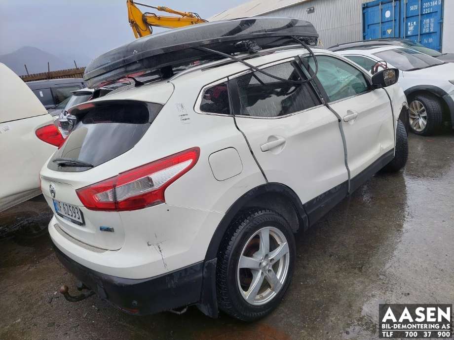 Nissan Qashqai 2014-2021 (Type II) , Motorkode: K9K, Girkassekode: 