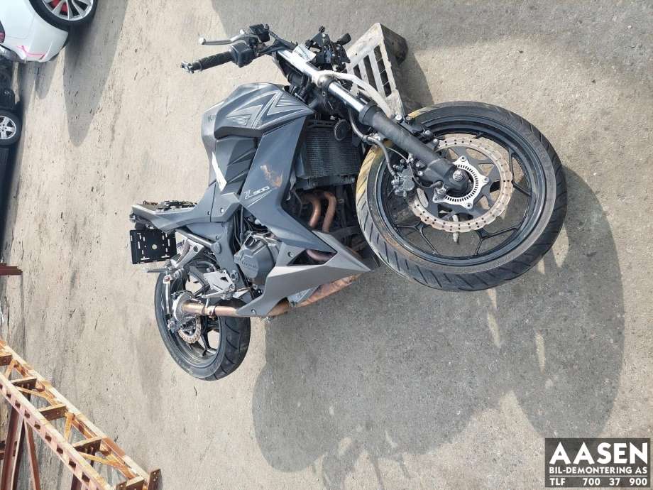 MC Kawasaki Z300 2015-2018 , Motorkode: EX300AE, Girkassekode: 