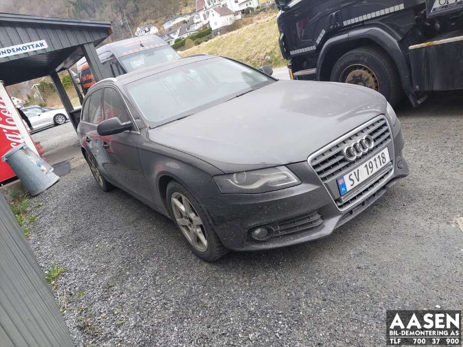 Audi A4 2007-2014 (Type IV) (B8) (B8), Motorkode: CAGA, Girkassekode: LLN
