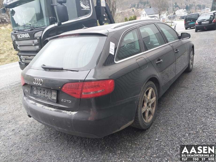 Audi A4 2007-2014 (Type IV) (B8) (B8), Motorkode: CAGA, Girkassekode: LLN