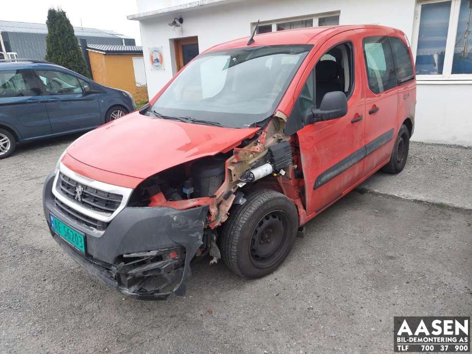 Peugeot Partner 2015-2019 (Type II, Fase 2) , Motorkode: BH02, Girkassekode: 