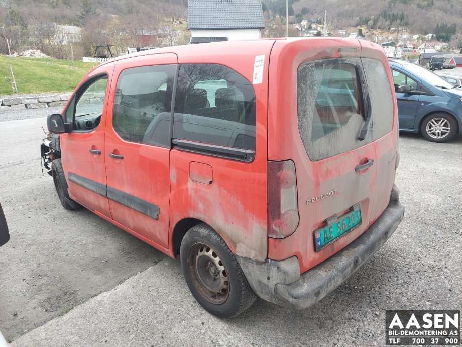 Peugeot Partner 2015-2019 (Type II, Fase 2) , Motorkode: BH02, Girkassekode: 