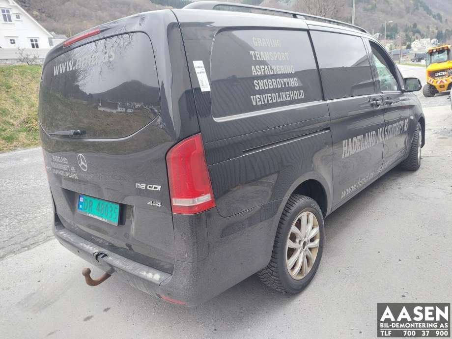 Mercedes Vito 2014-->> (W447) (W447), Motorkode: 651.950, Girkassekode: 