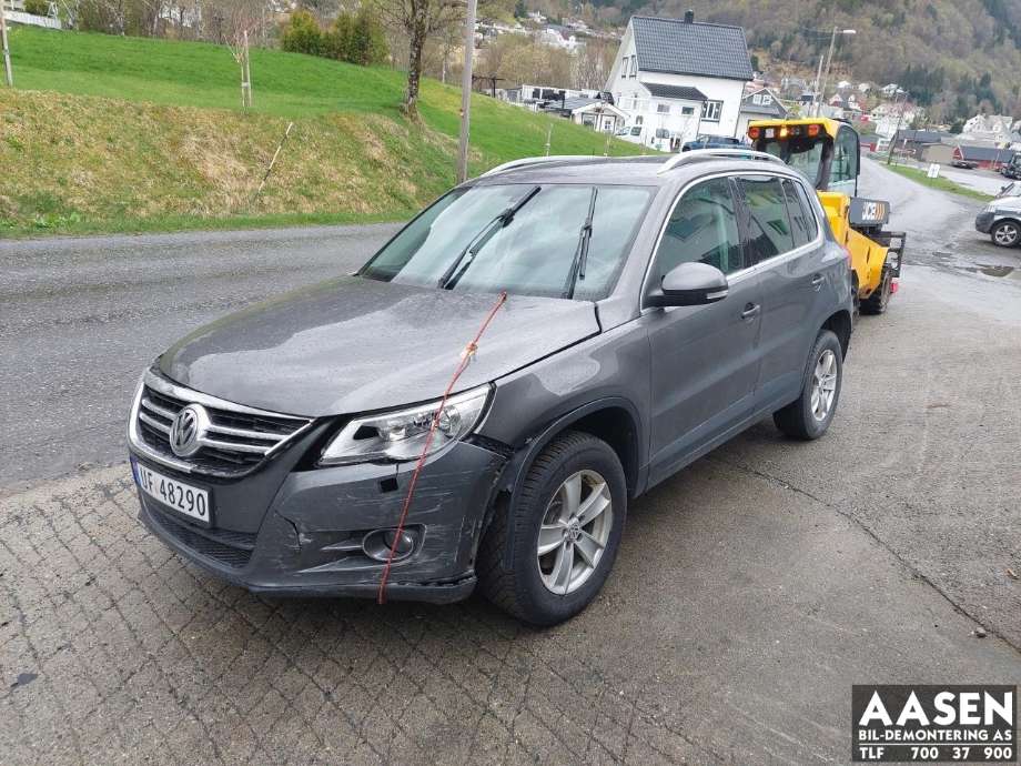 VW Tiguan 2007-2011 (Type I, Fase 1) , Motorkode: CFFB, Girkassekode: MYB