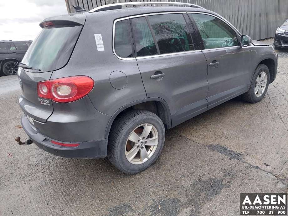 VW Tiguan 2007-2011 (Type I, Fase 1) , Motorkode: CFFB, Girkassekode: MYB