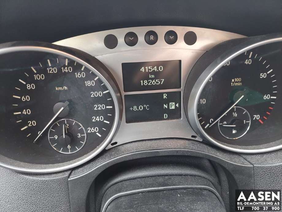 Mercedes ML 2005-2011 (W164) (W164), Motorkode: 272967, Girkassekode: 