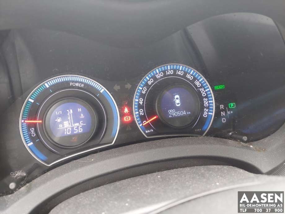 Toyota Auris 2010-2012 (Type I, Fase 2) , Motorkode: 2ZR-FXE, Girkassekode: