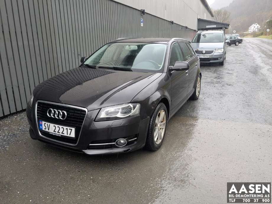 Audi A3 2009-2012 (Type II, Fase 2) , Motorkode: CAXC, Girkassekode: 