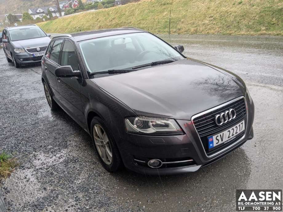 Audi A3 2009-2012 (Type II, Fase 2) , Motorkode: CAXC, Girkassekode: 