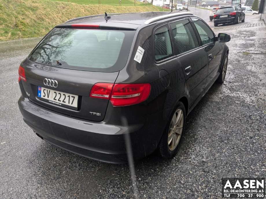 Audi A3 2009-2012 (Type II, Fase 2) , Motorkode: CAXC, Girkassekode: 
