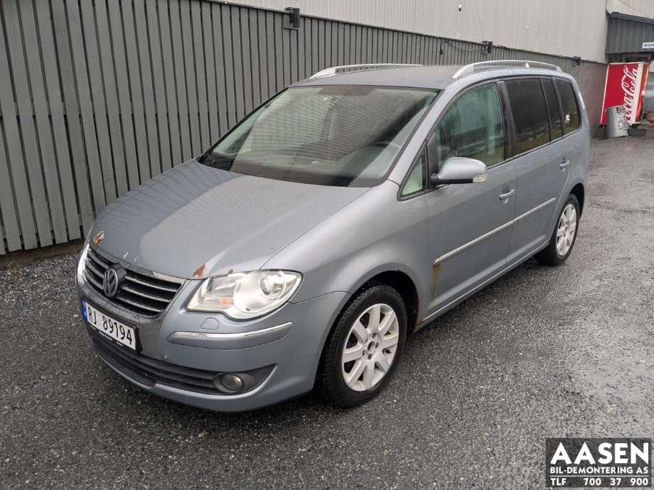VW Touran 2007-2010 (Type I, Fase 2) , Motorkode: BMM, Girkassekode: 