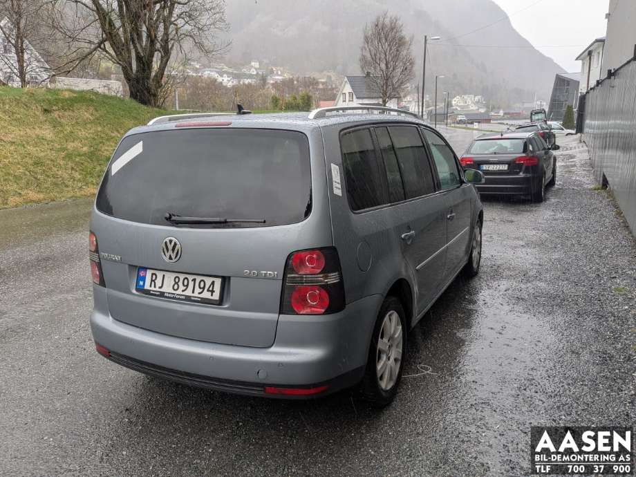 VW Touran 2007-2010 (Type I, Fase 2) , Motorkode: BMM, Girkassekode: 