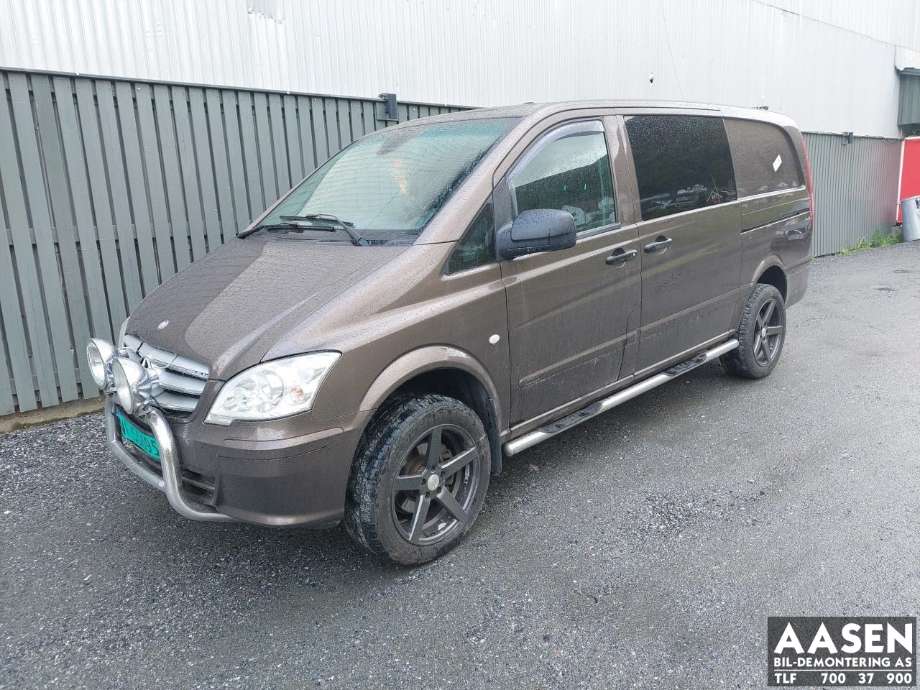 Mercedes Vito/Viano 2010-2014 (Fase 2) (W639) (W639), Motorkode: 651.940, Girkassekode: 