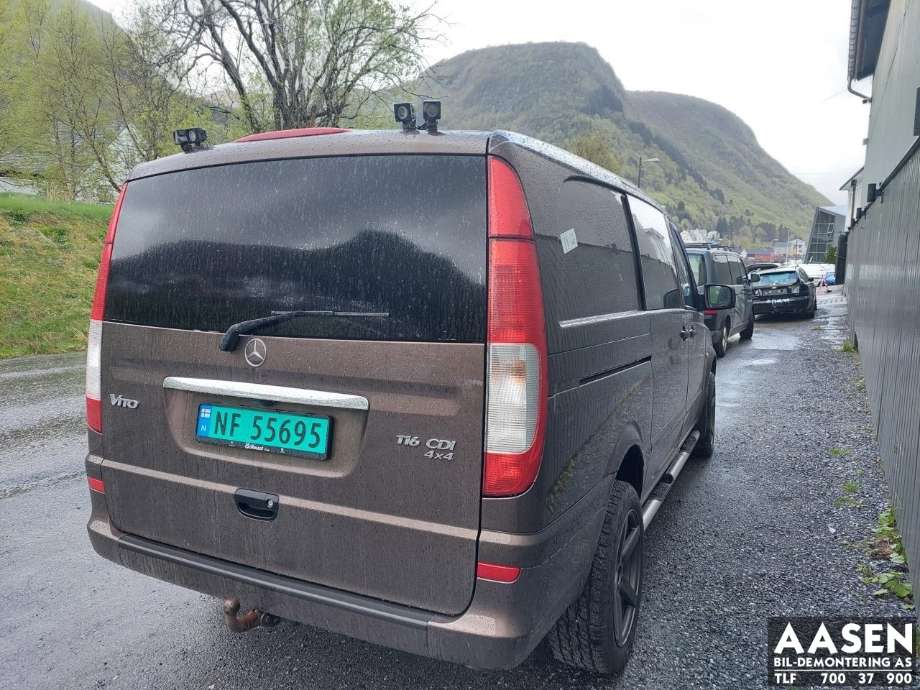 Mercedes Vito/Viano 2010-2014 (Fase 2) (W639) (W639), Motorkode: 651.940, Girkassekode: 