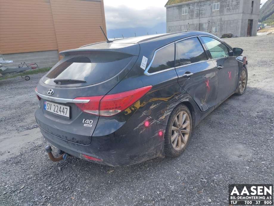 Hyundai i40 2012-2017 , Motorkode: D4FD, Girkassekode: 