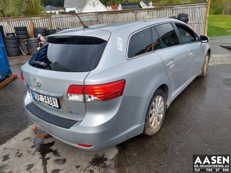 Toyota Avensis 2009-2015 (Type III, Fase 1) , Motorkode: 1AD-FTV, Girkassekode: 
